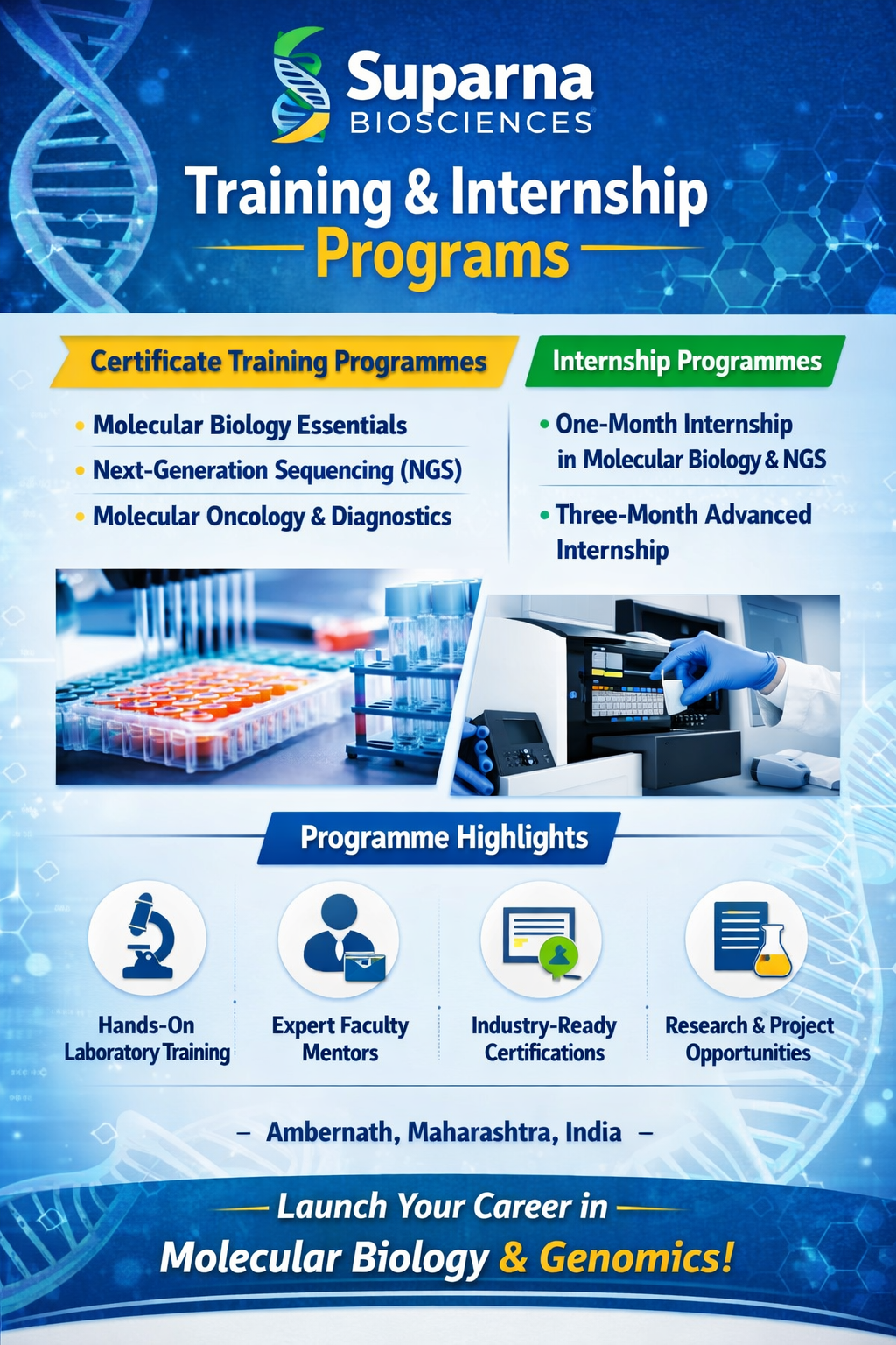 Training & Internship Programmes